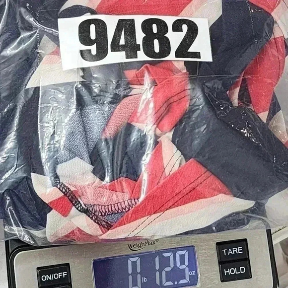 Express Striped Wrap High Low Stretched  Mini Tank Dress L - Picture 8 of 8